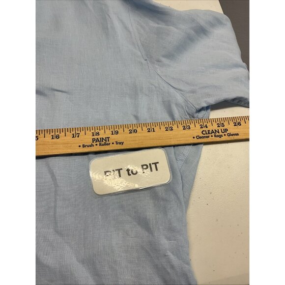 Cinque  Linen button down long sleeve Mens XL Resort Breathable - Picture 12 of 14